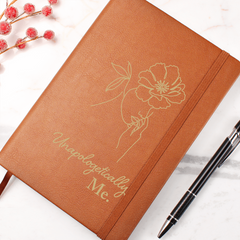 Unapologetically Me - Leather Journal