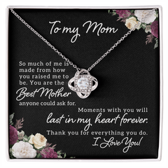 Love Knot Necklace - To My Mom So Much Of Me